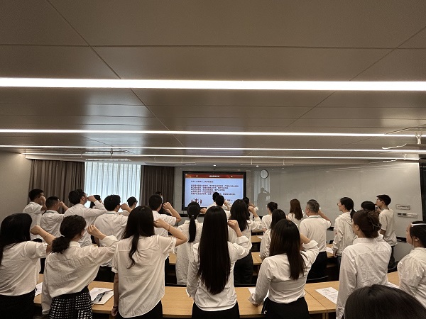 誠信為基，專業(yè)為本—四川中砝開展誠信宣誓活動